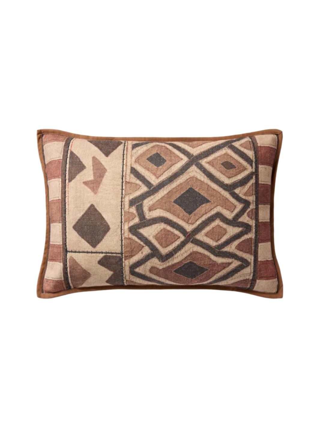 Diamond Tribal Print Lumbar Pillow