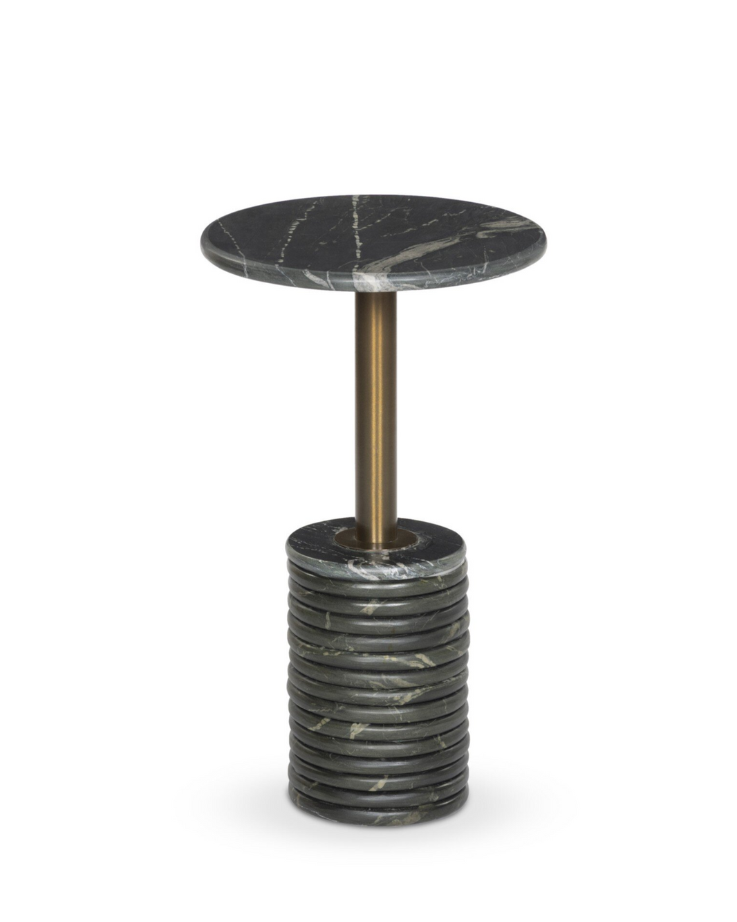 Channel Marble Accent Table