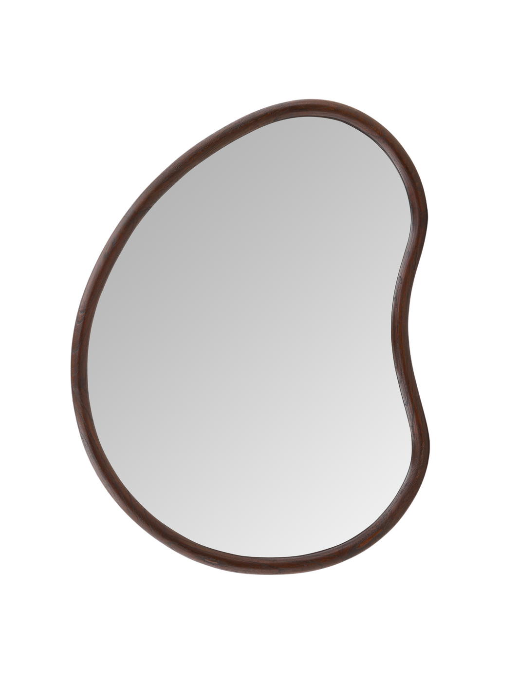 Wood Frame Abstract Mirror