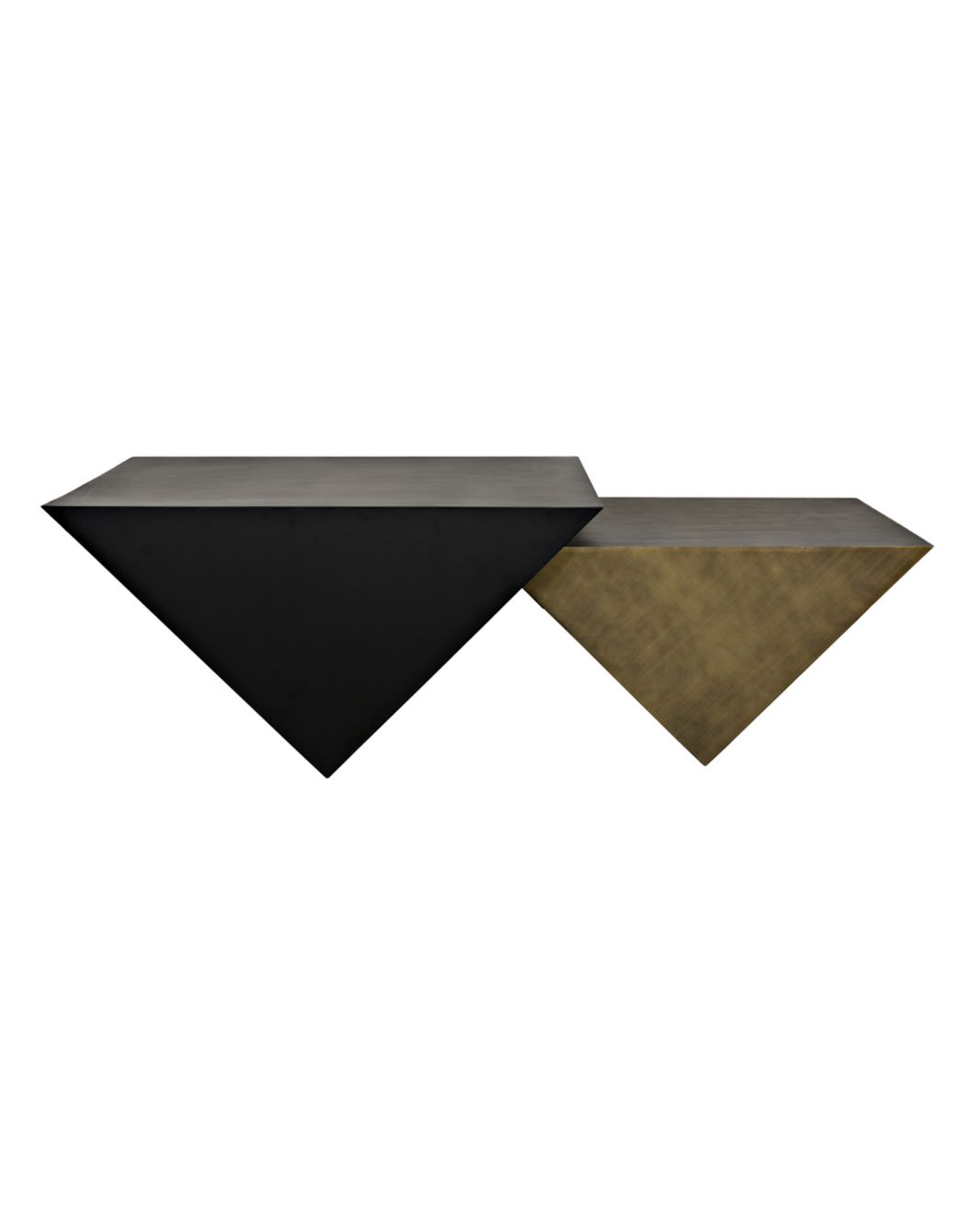 Geometric Wedge Coffee Table