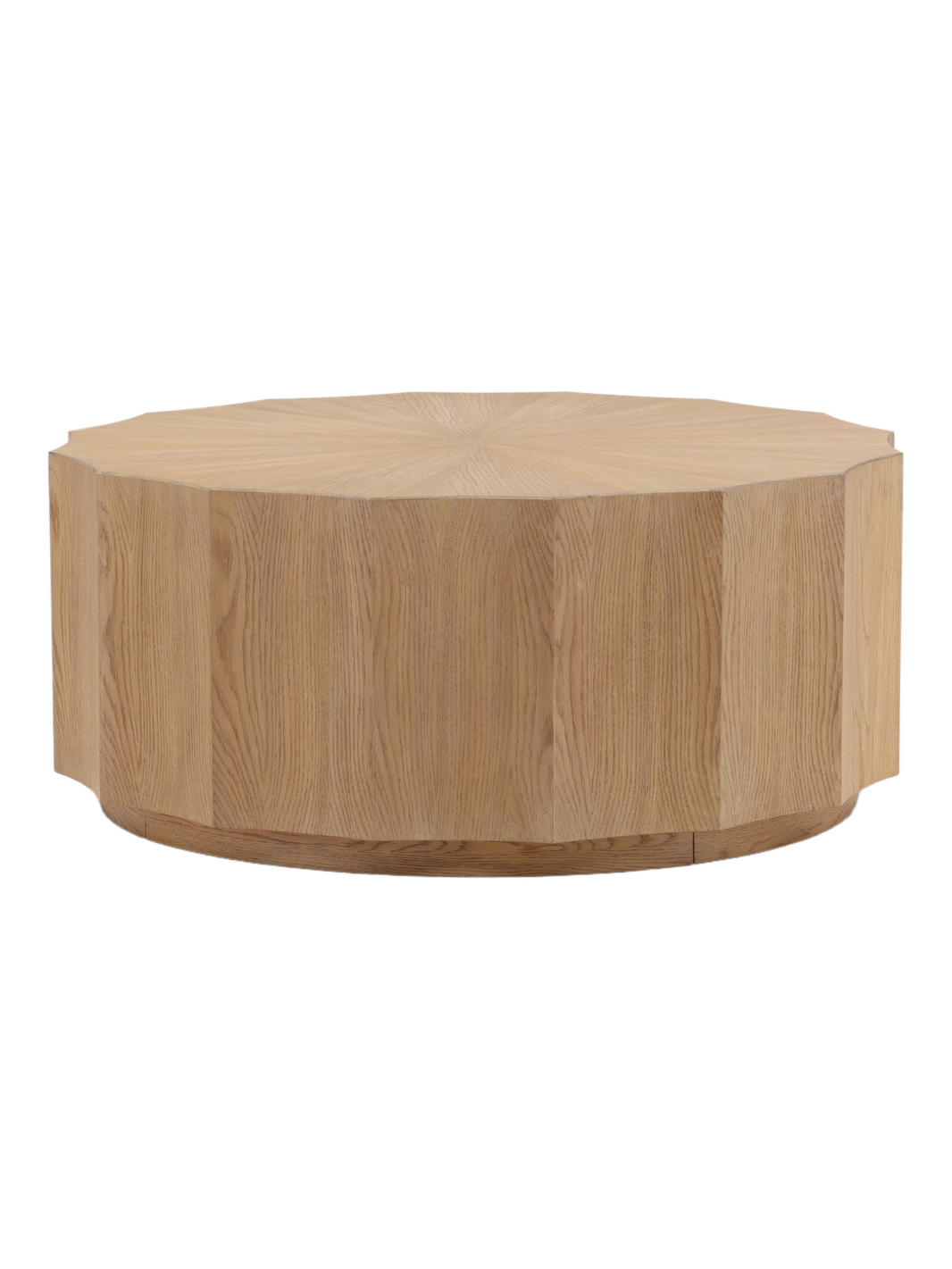 Geometric Wood Coffee Table