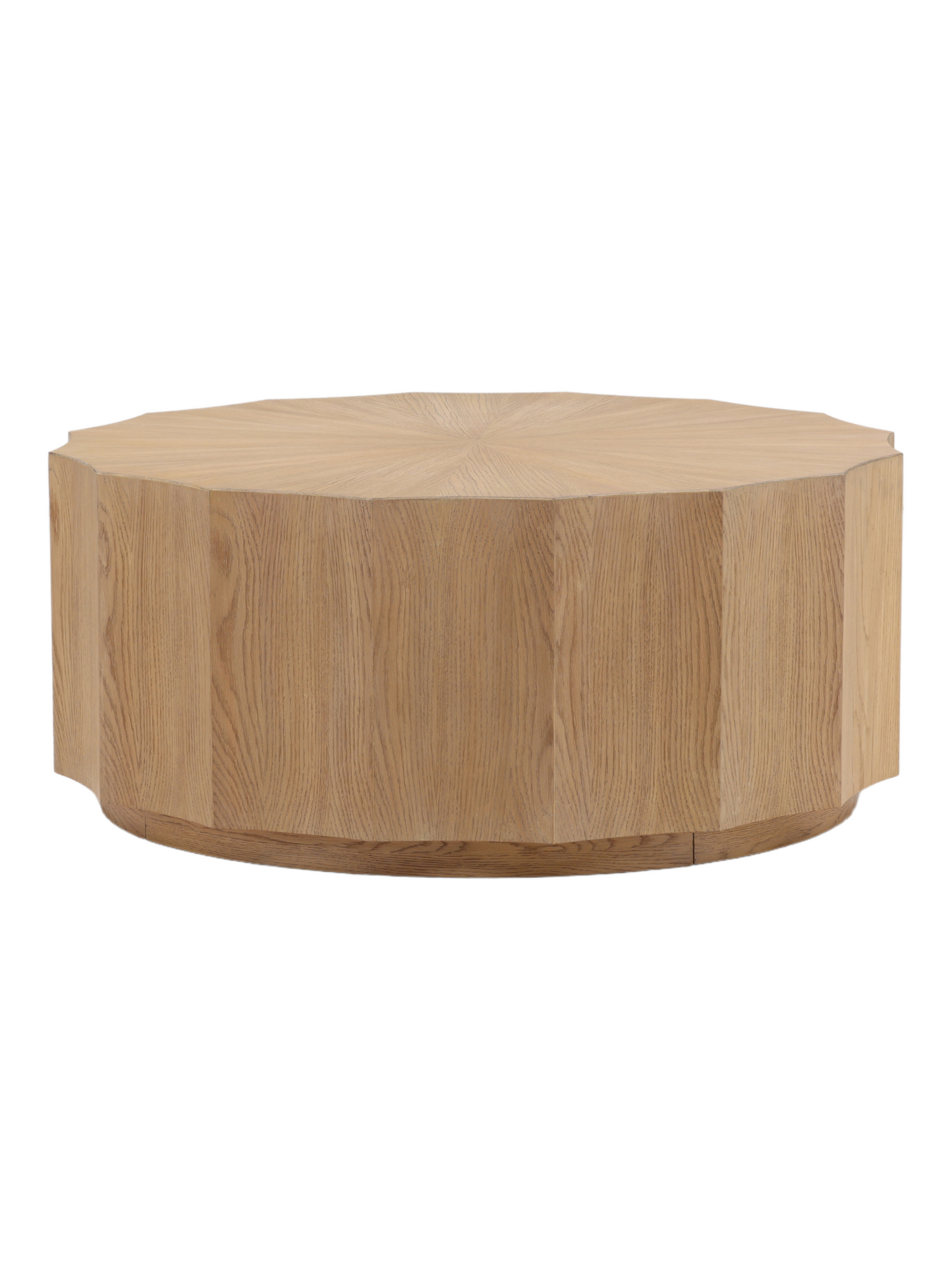 Geometric Wood Coffee Table