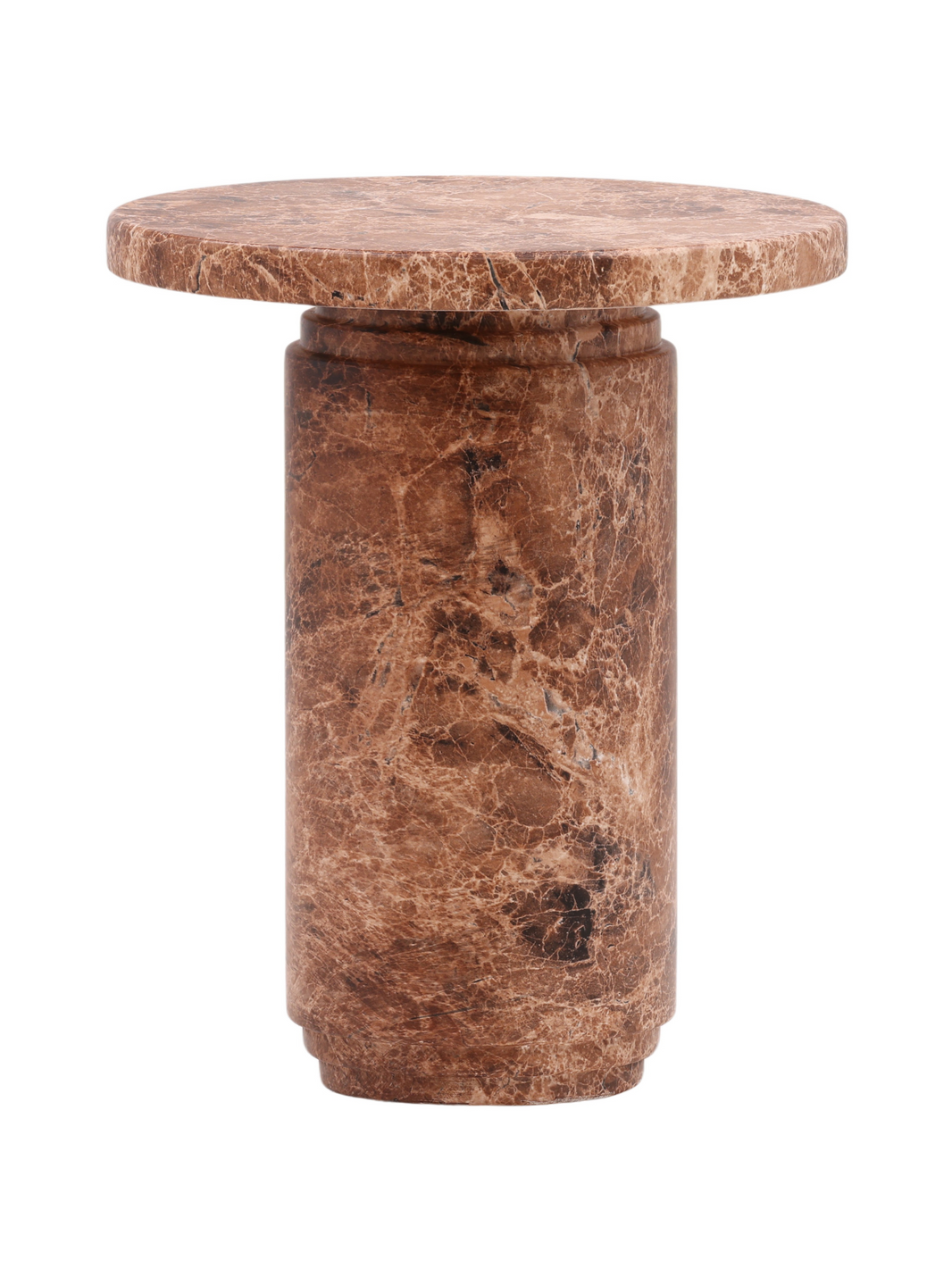 Marble Dipped End Table