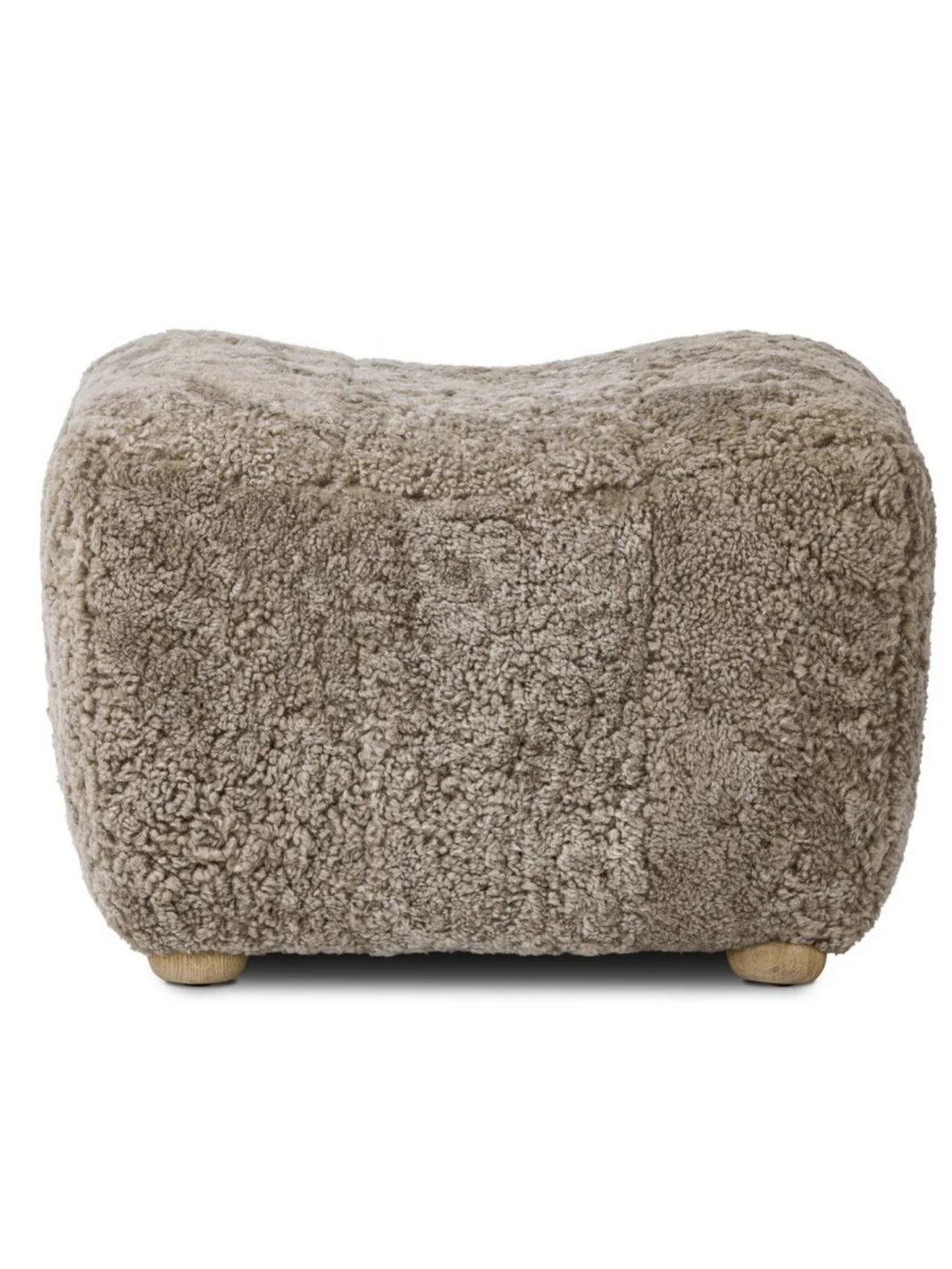 Shearling Ottoman