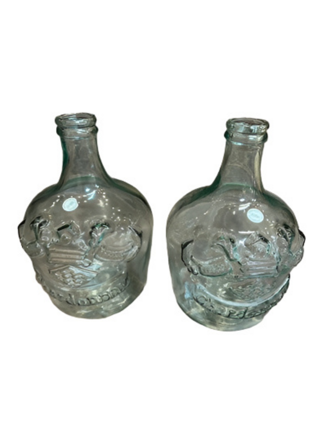Vintage Glass Wine Jar