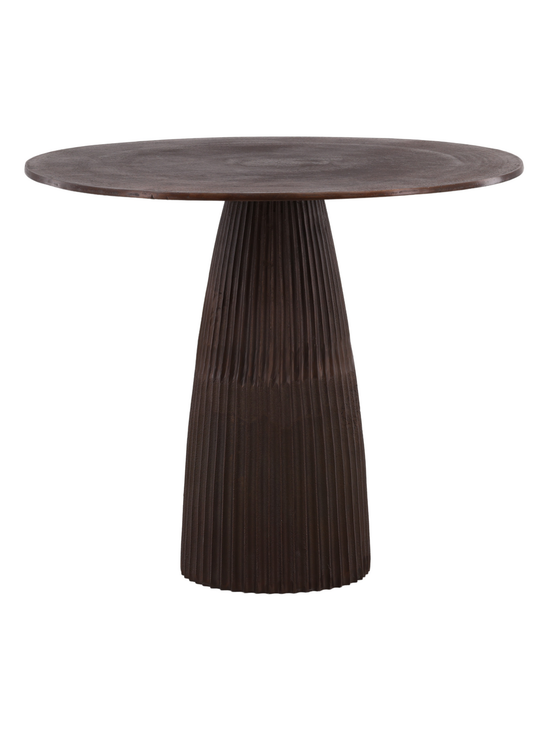 Ribbed Base Tulip Bistro Table
