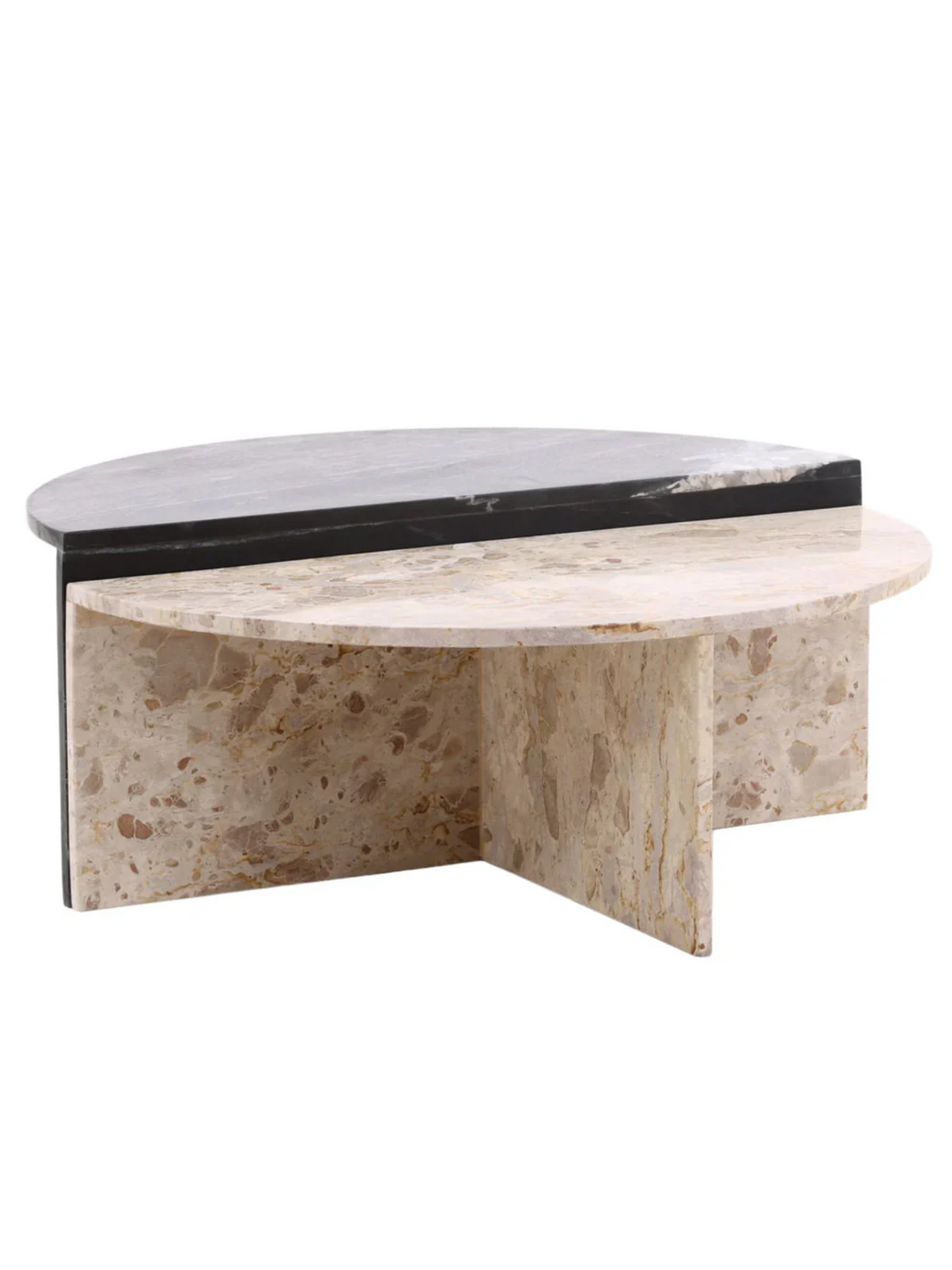 YIn-Yang Marble Coffee Table