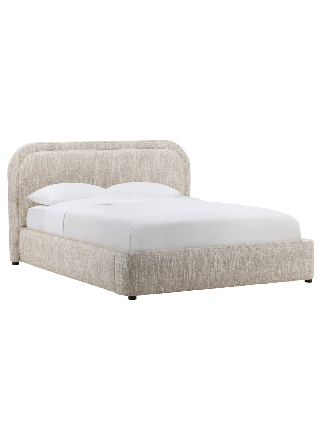 Beige Upholstery Bed