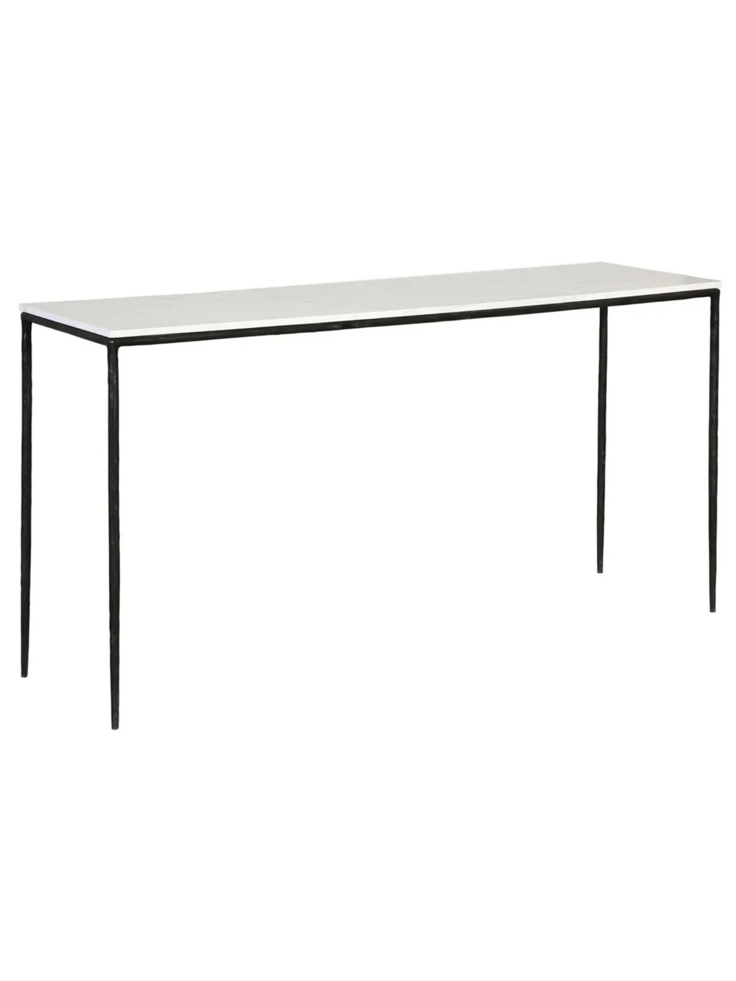 Iron & Marble Console Table