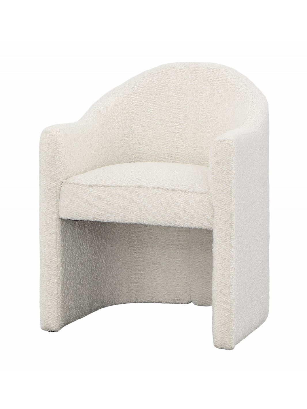 Boucle Floating Dining Chair