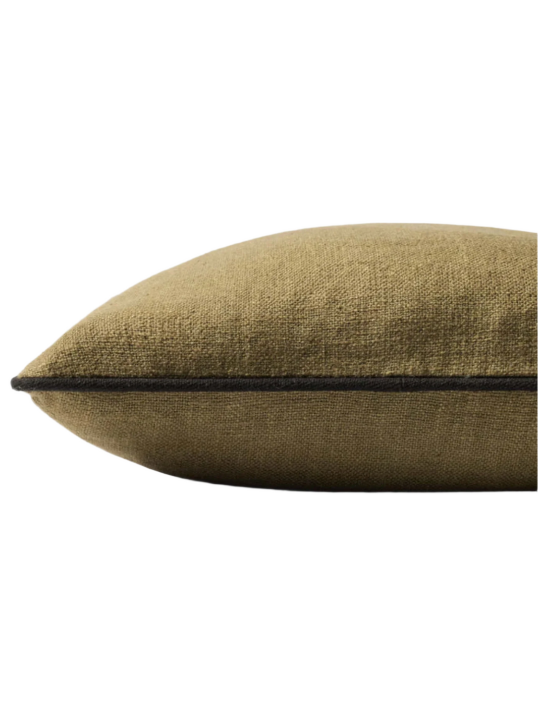 Contrast Pipe Throw Pillow