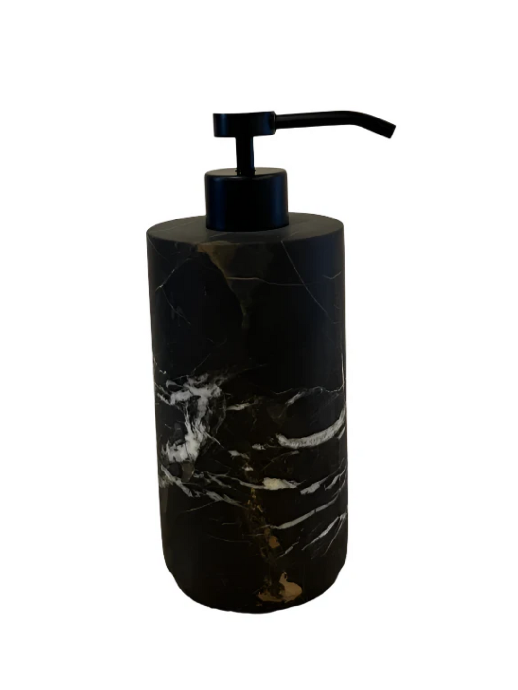 Stone Soap Dispenser - Black/Gold