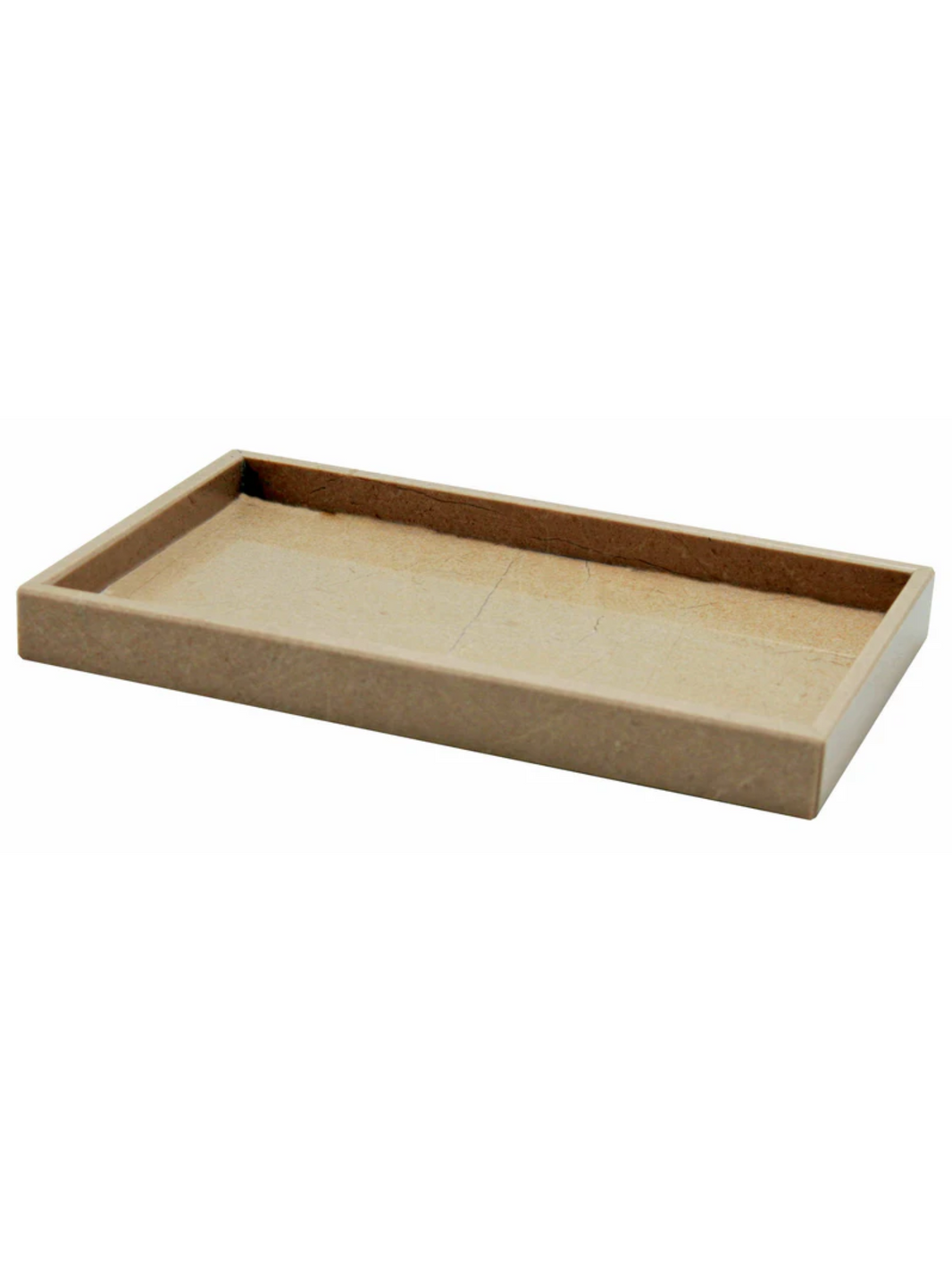 Small Stone Vanity Tray - Beige