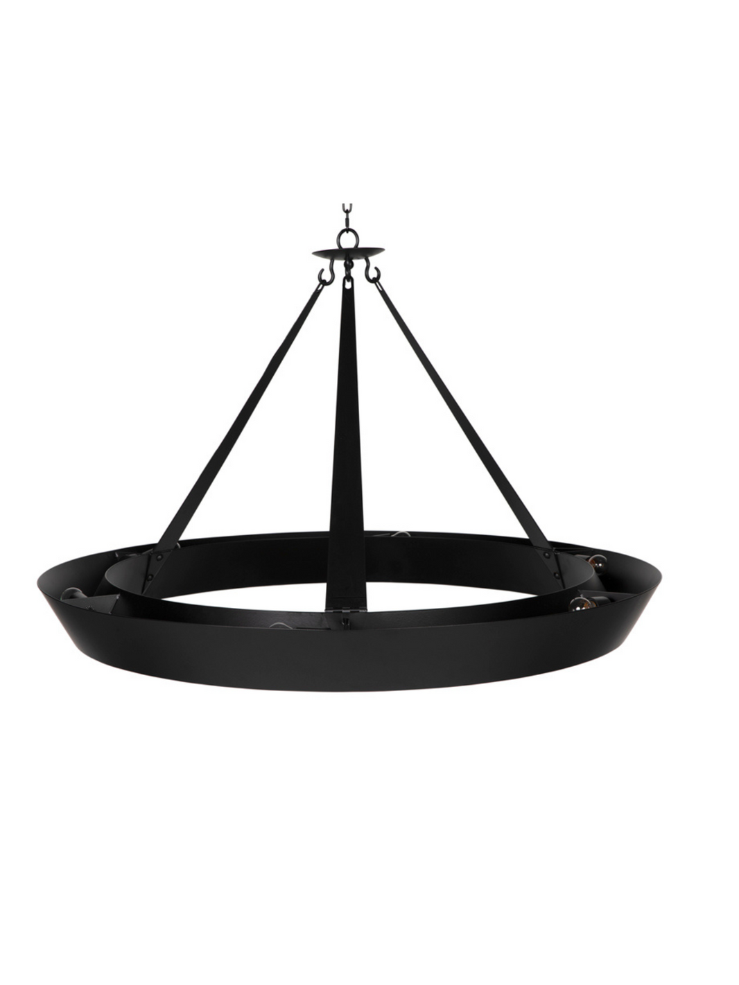 Iron Ring Chandelier