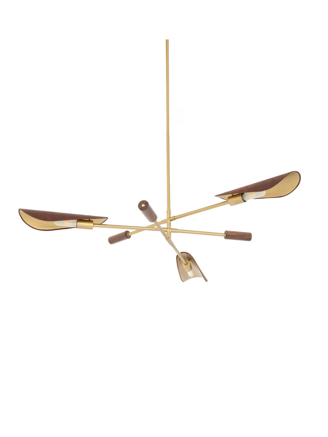Sculpted Leather Shade Mobile Pendant