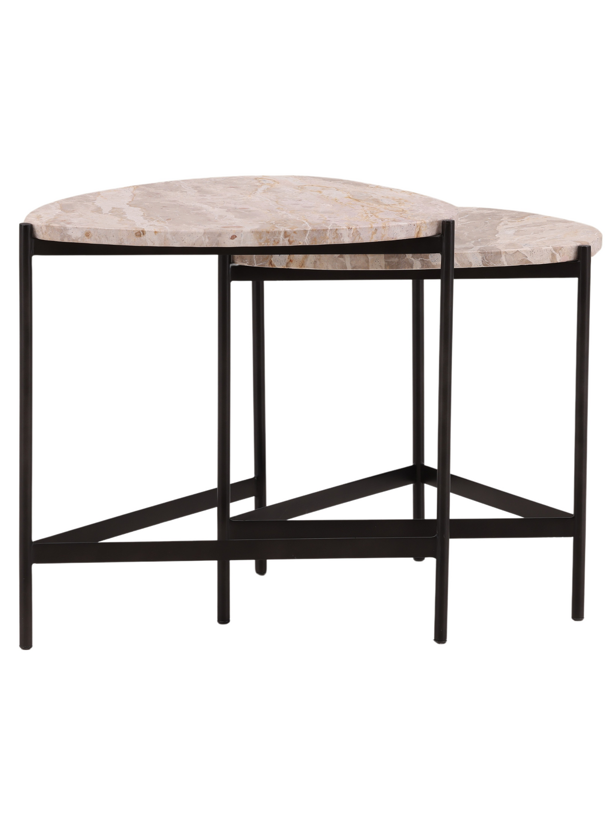 Nesting Table Base Marble & Iron Nesting Tables – Canyon Creative Studio