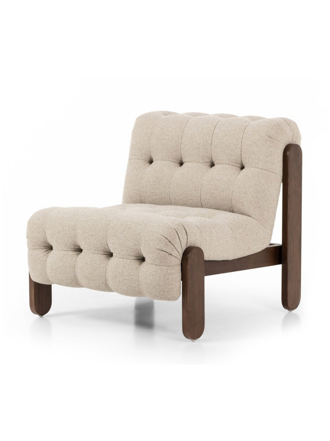 Tufted Slope Lounge Chair