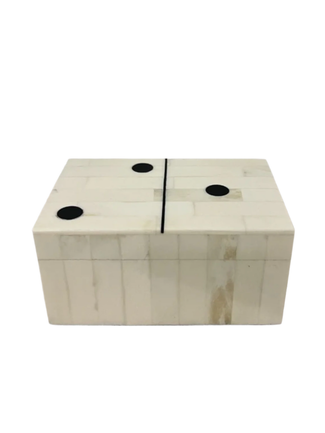 Domino Set in Bone Box