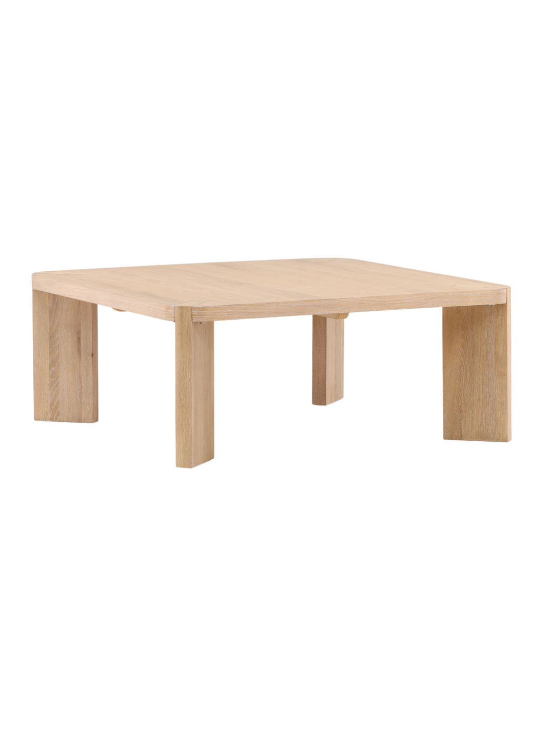 Solid Oak Minimalist Coffee Table