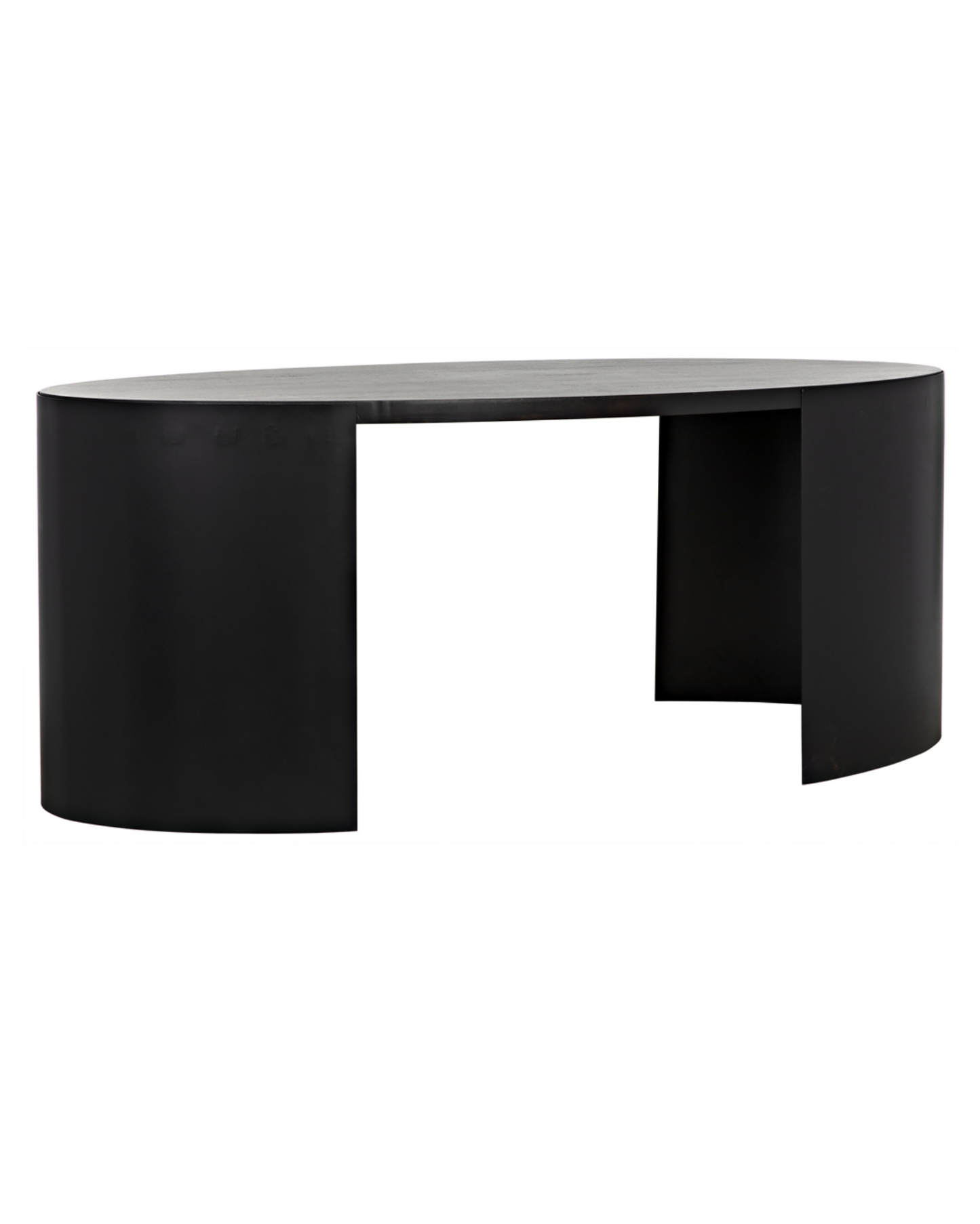 Curved Oval Desk