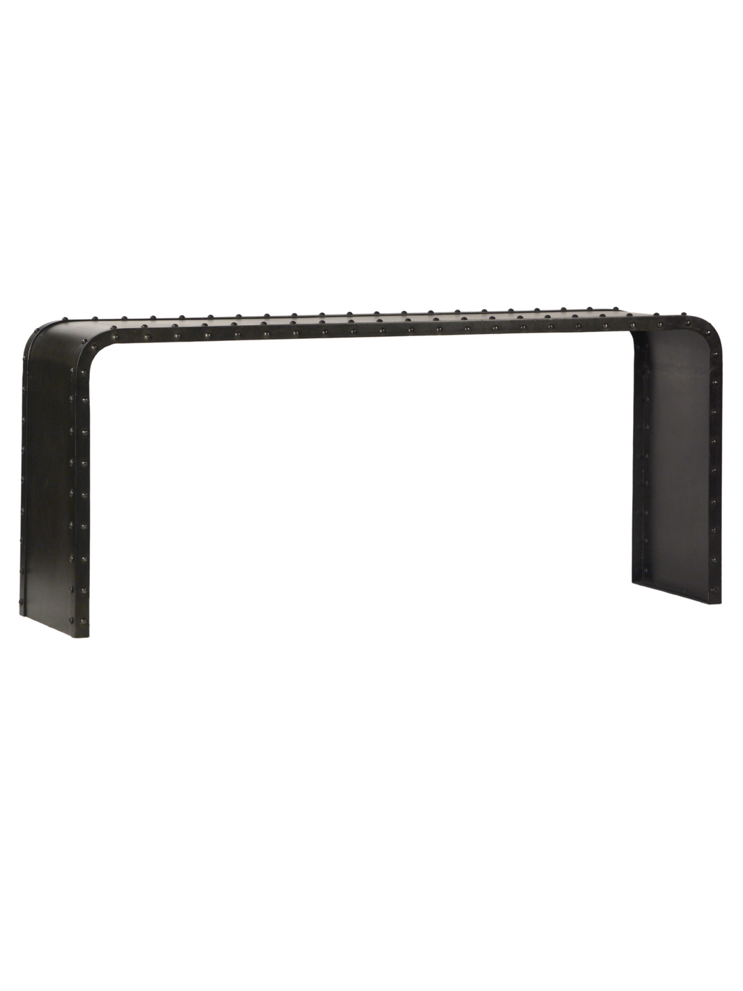 Gunmetal Iron Console Table