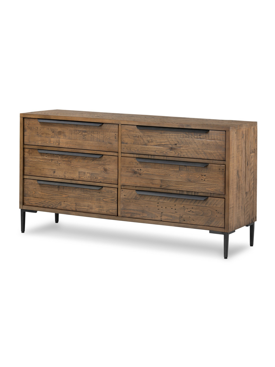 6-Drawer Tab Pull Dresser