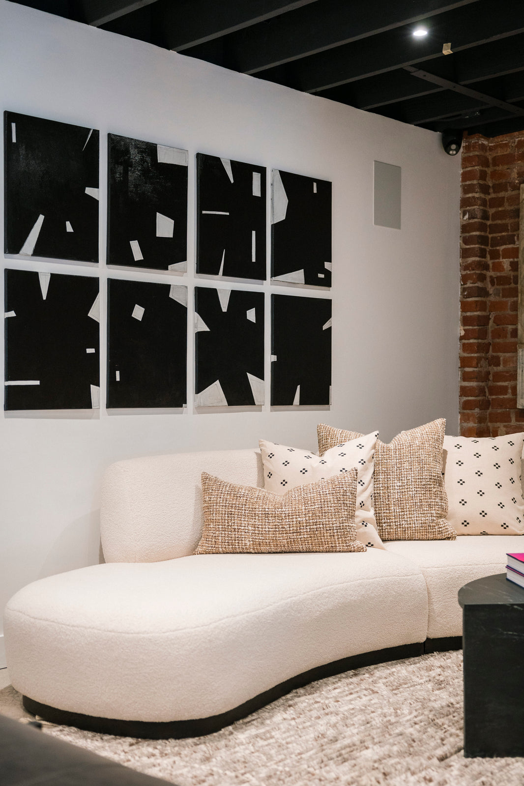 3-Piece Modular Freeform Sofa