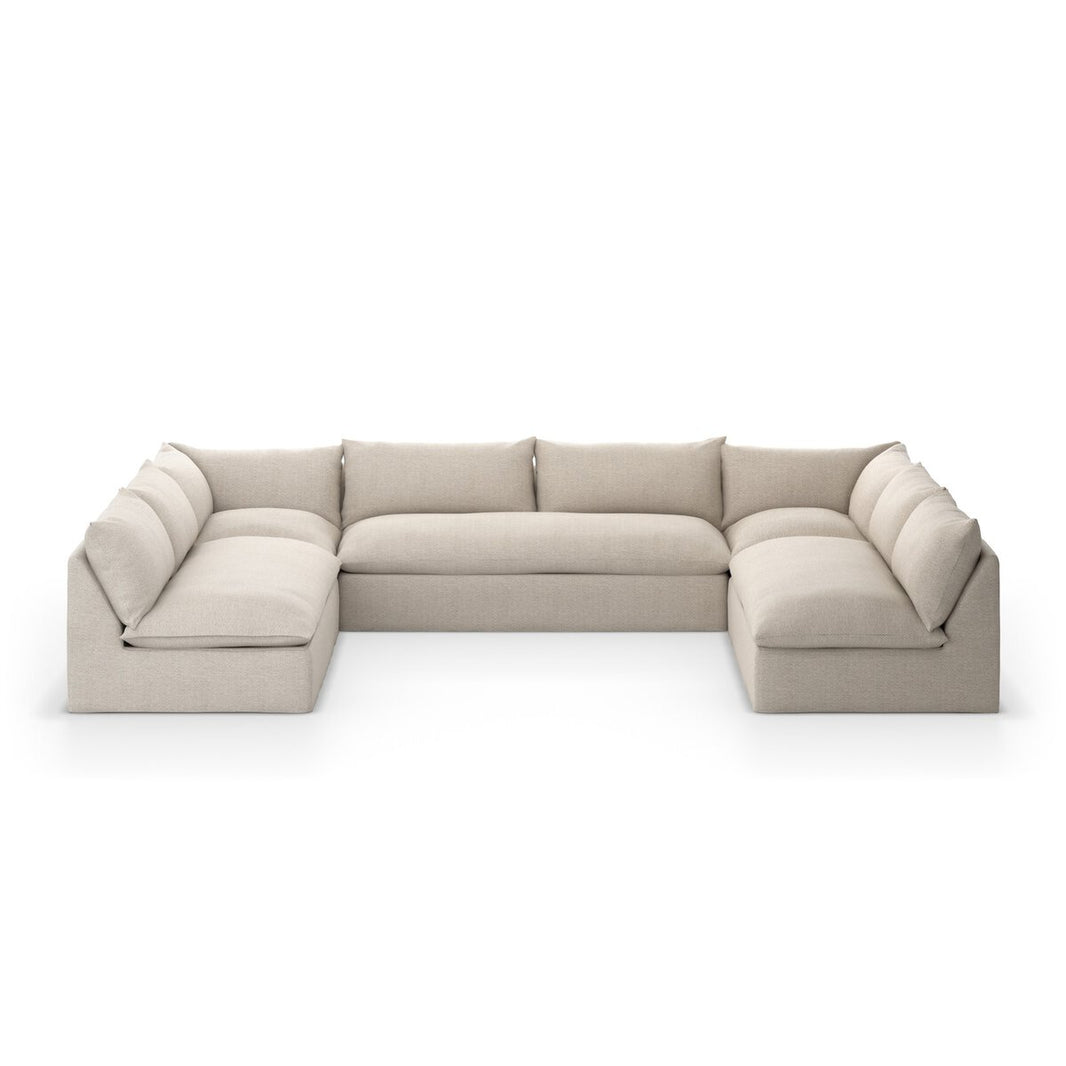 Modern Outdoor 5 Piece Sectional