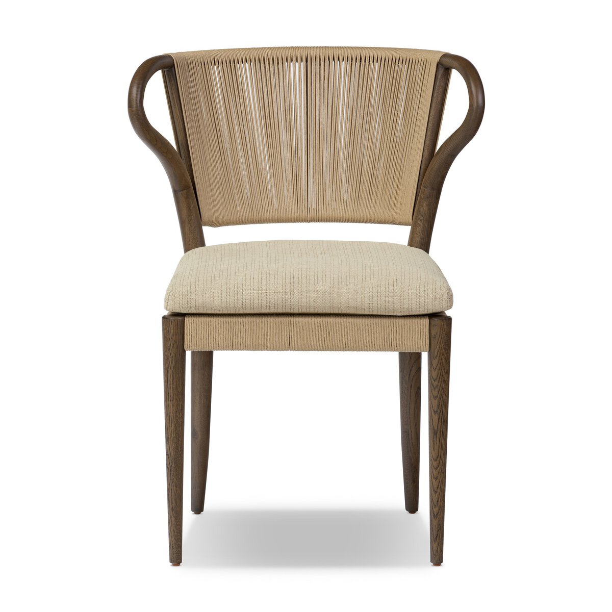 Wingback Armless Dining Chair