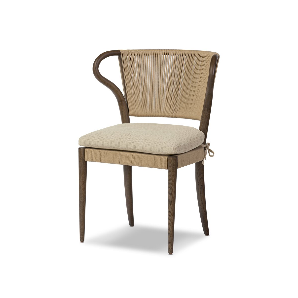 Wingback Armless Dining Chair