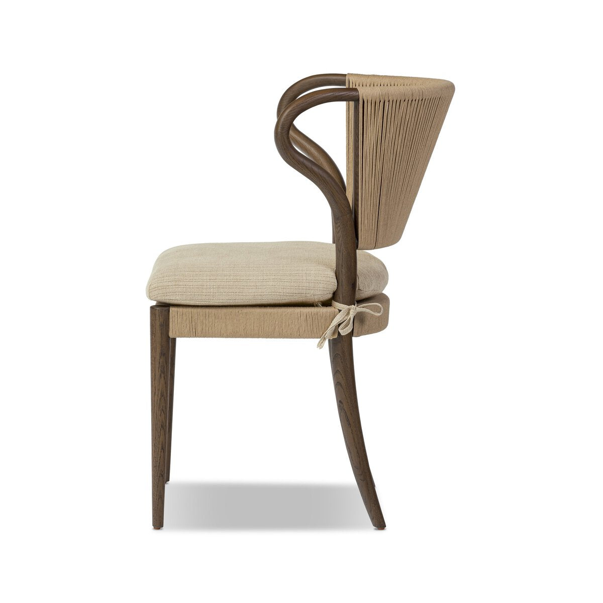 Wingback Armless Dining Chair