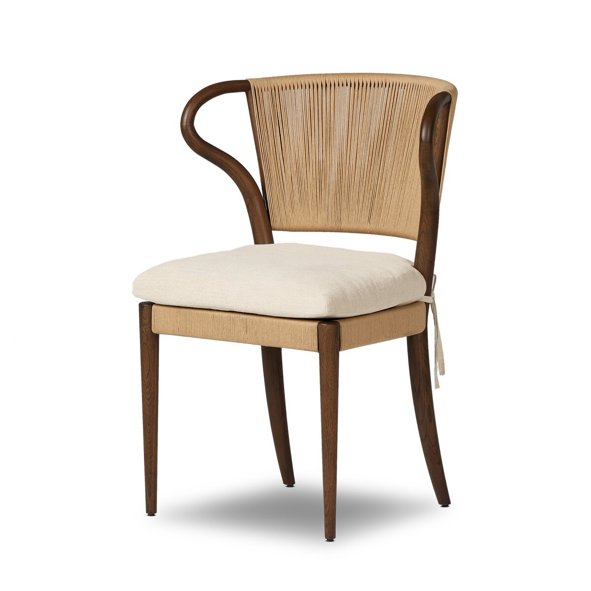 Wingback Armless Dining Chair