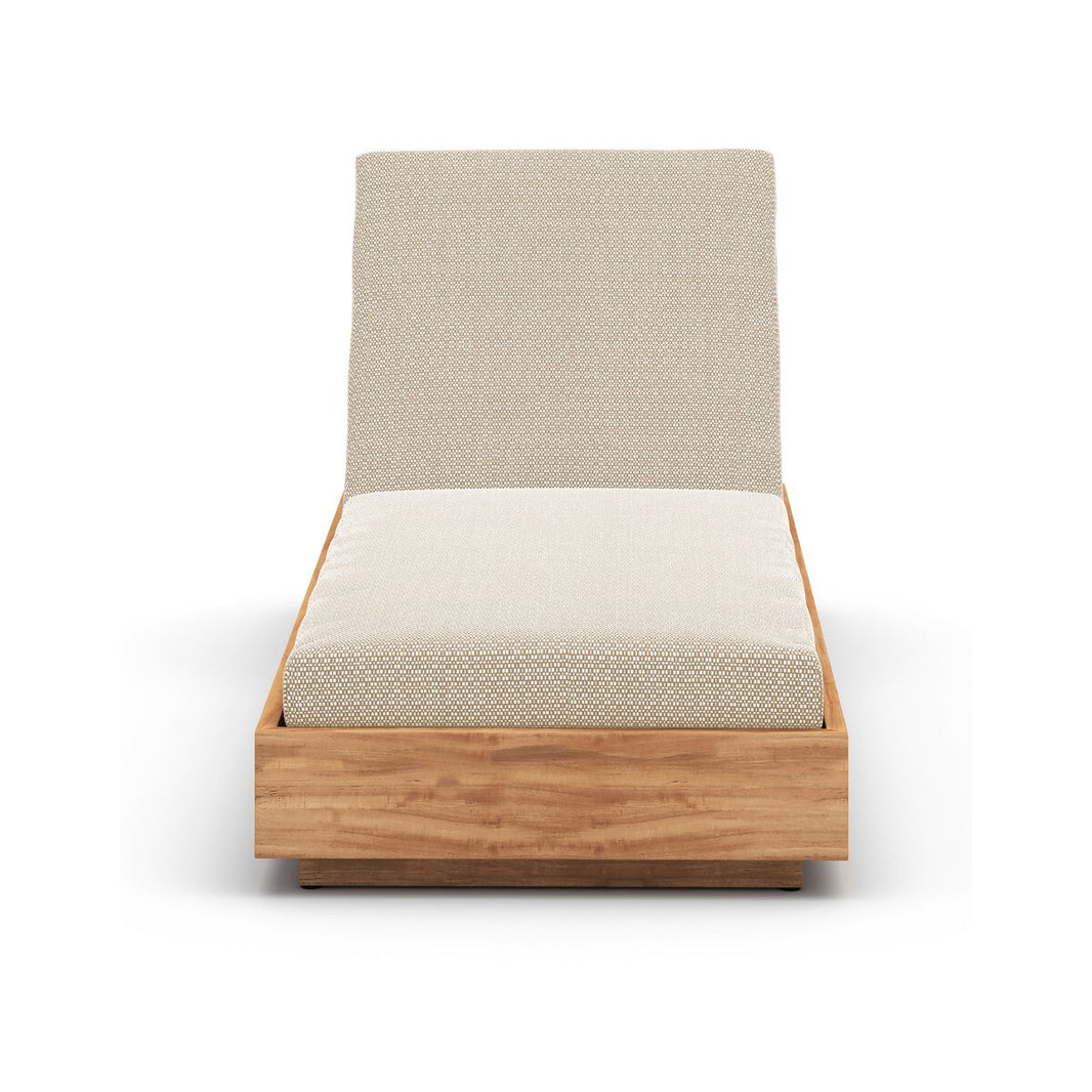 Boxed Base Outdoor Chaise