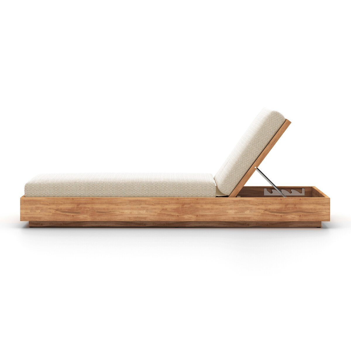 Boxed Base Outdoor Chaise