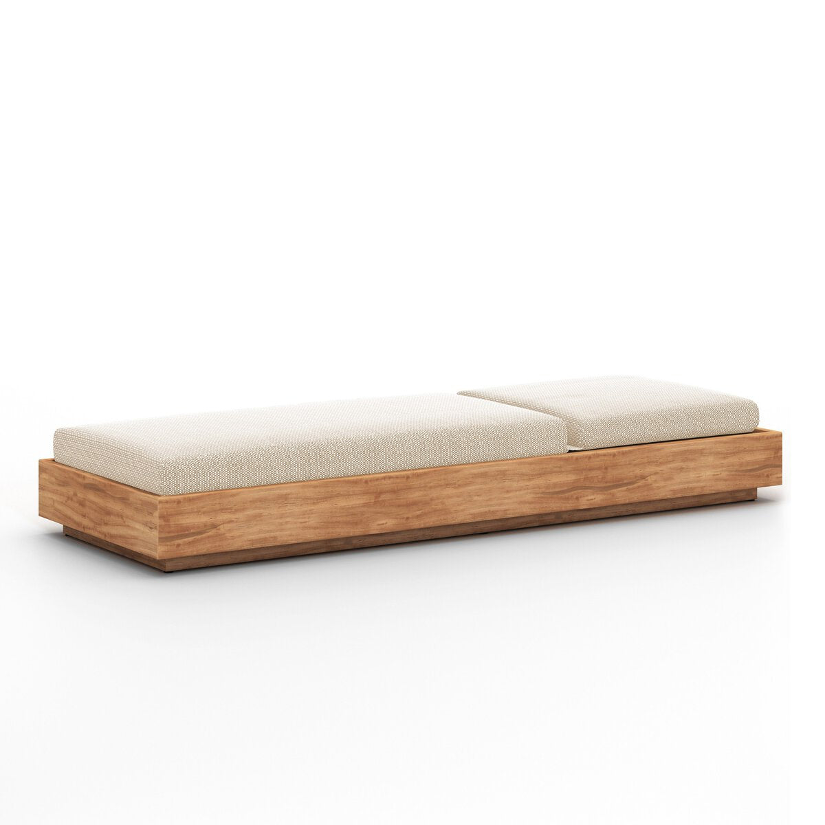 Boxed Base Outdoor Chaise