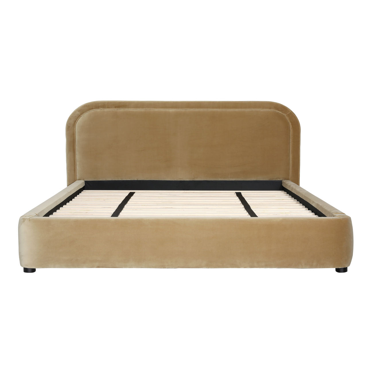 Beige Upholstery Bed