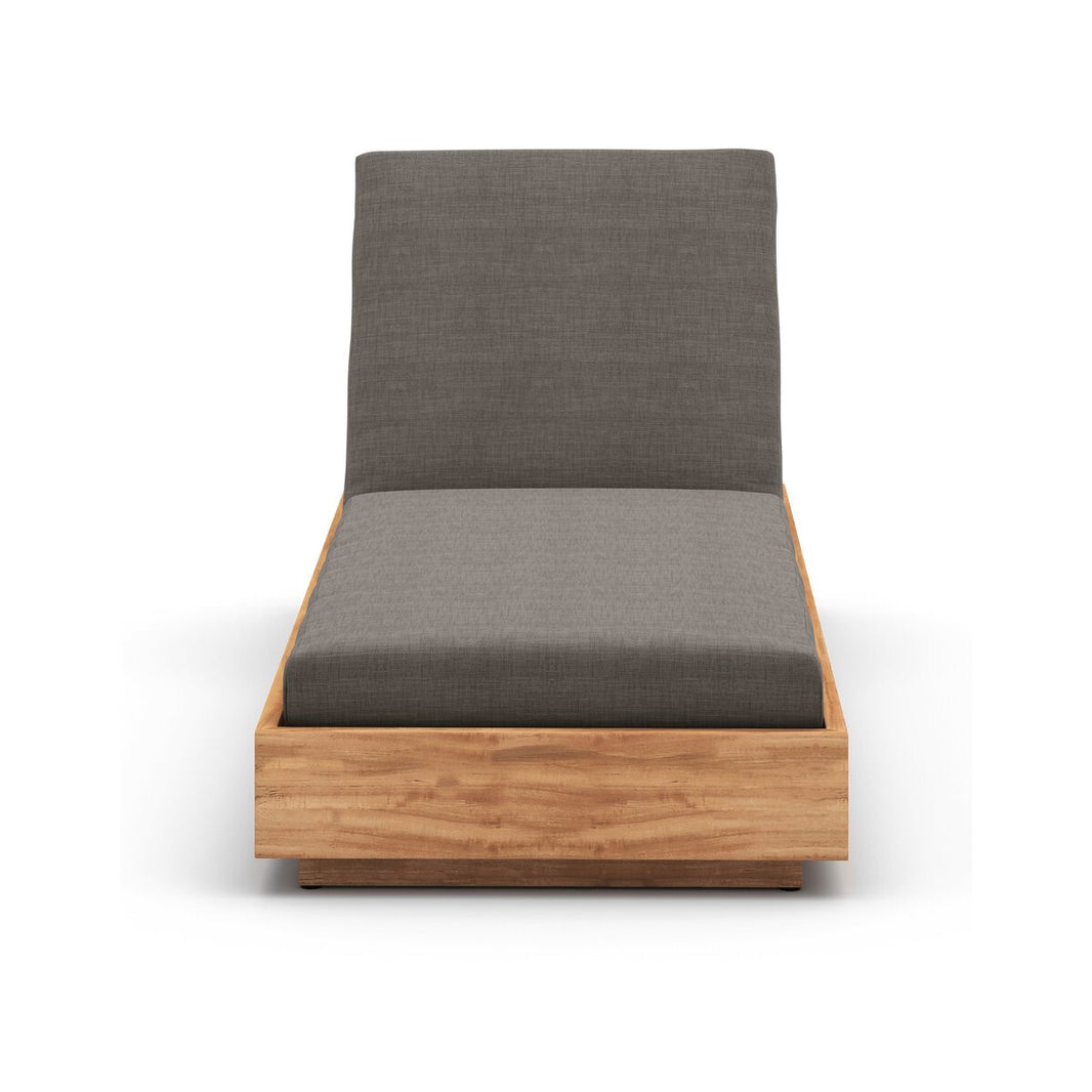 Boxed Base Outdoor Chaise