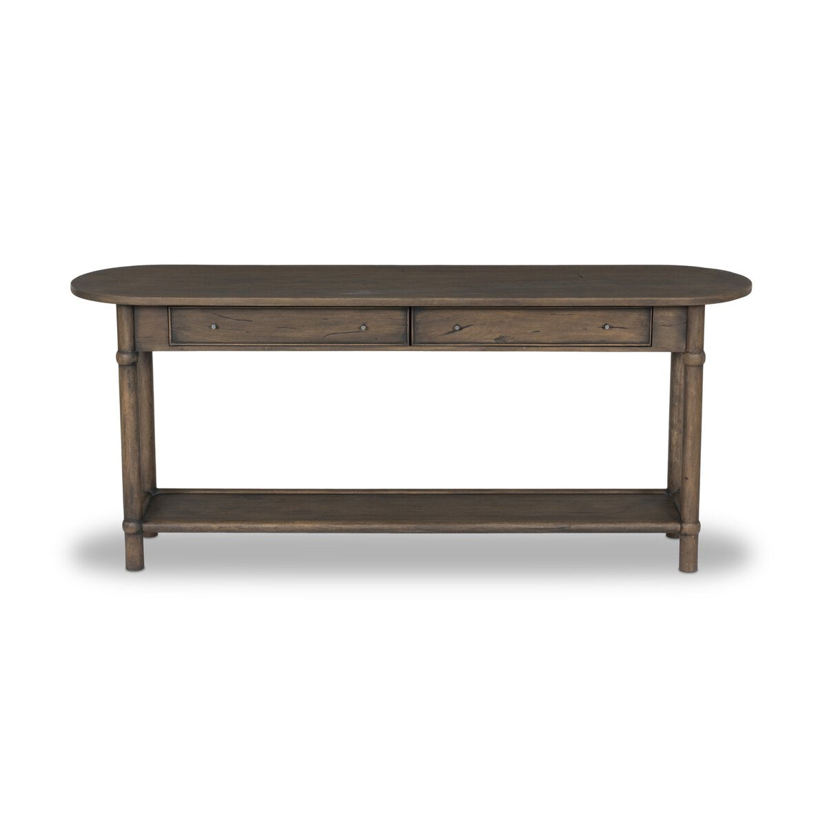 Antique Wood Console Table