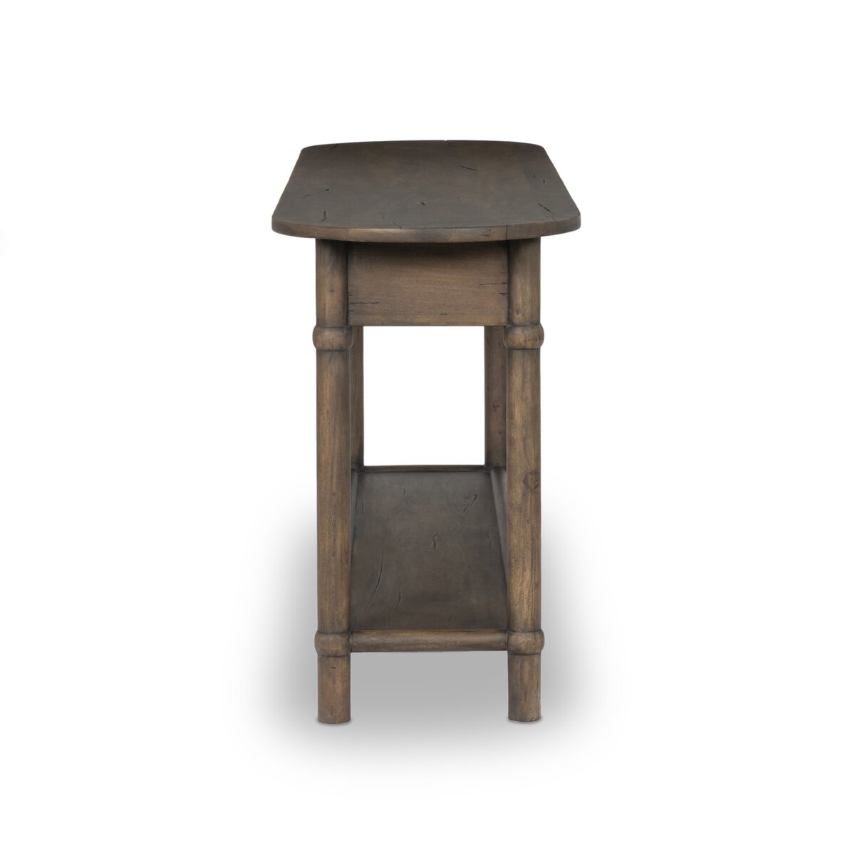 Antique Wood Console Table