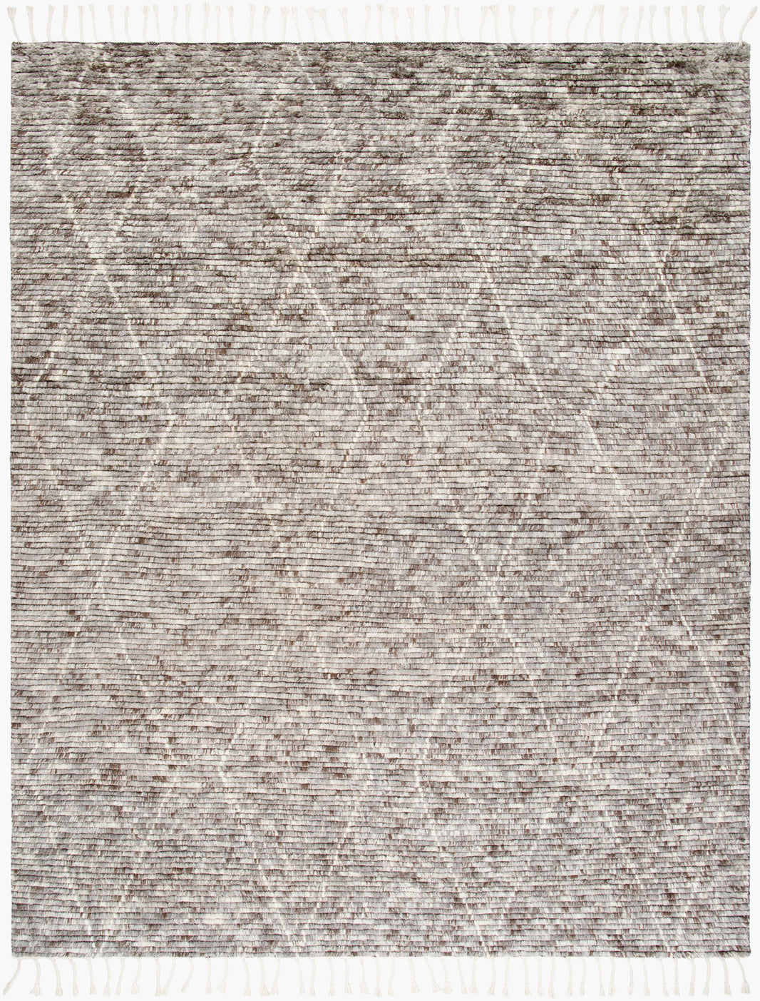 9'x 12' Fringe Diamond Rug