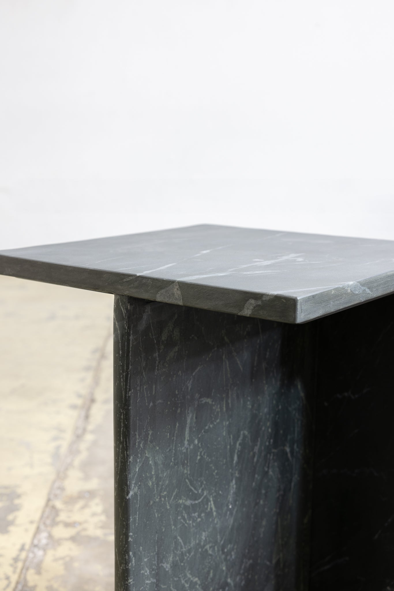 T-Shape Marble Cube Table