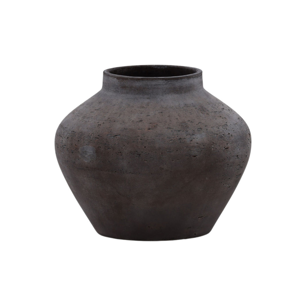 Medium U-Shaped Cement Vase