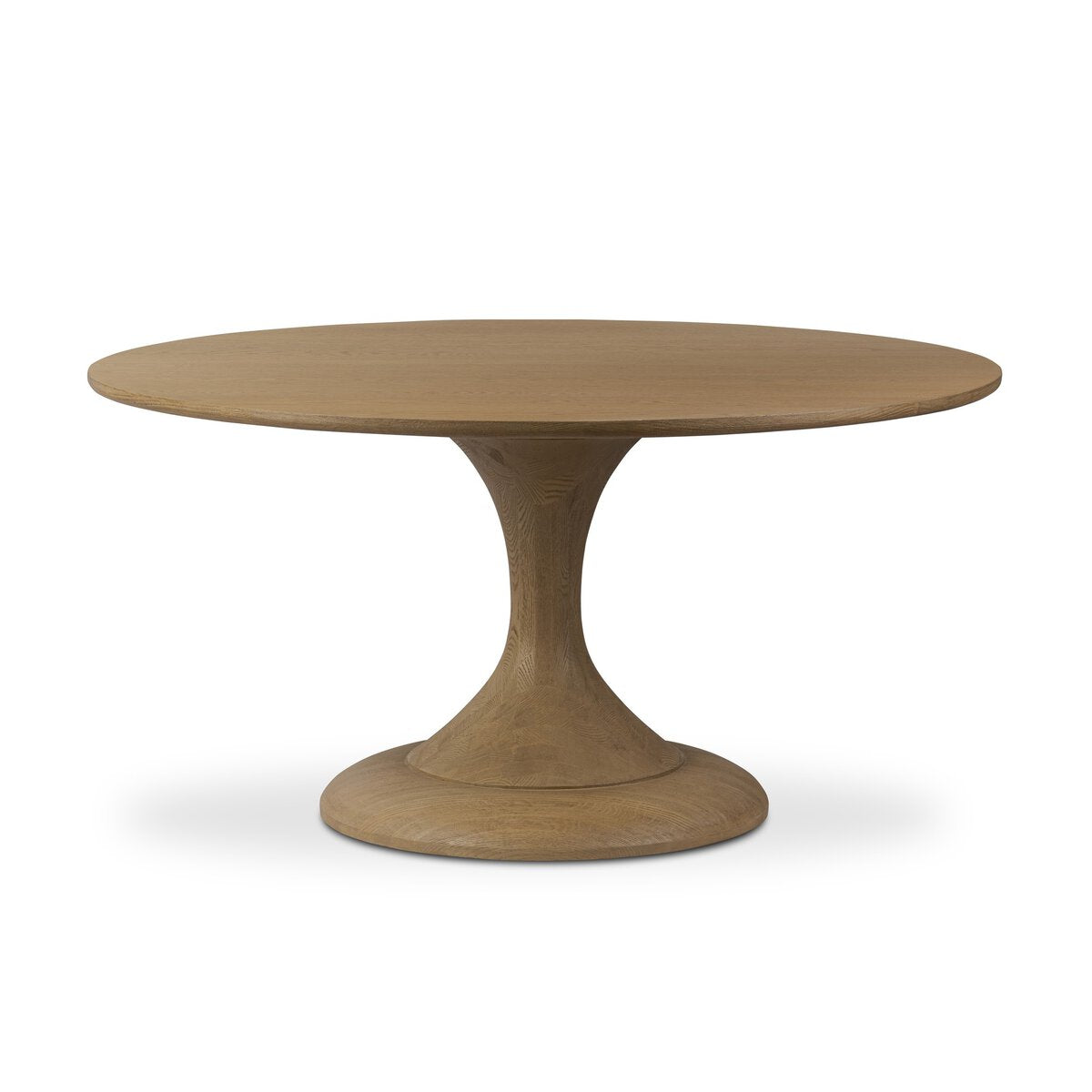 Round Oak Dining Table