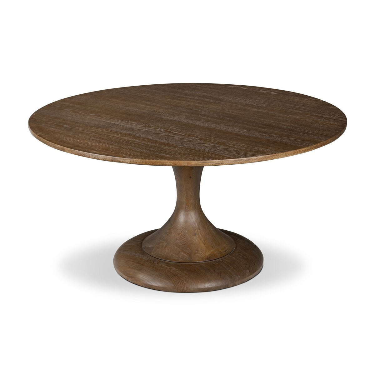 Round Oak Dining Table