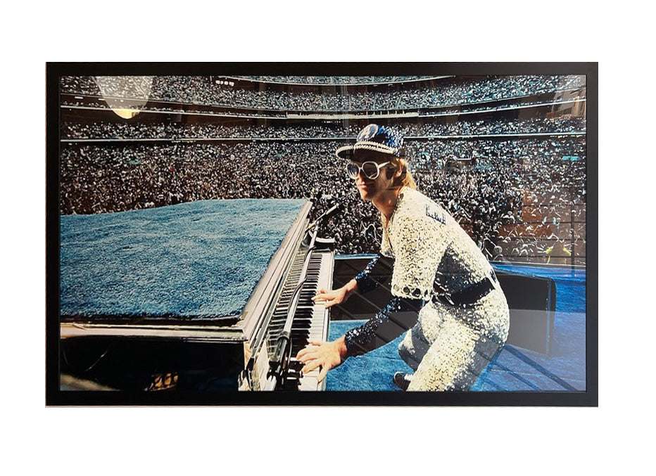 XL Elton John Framed Print