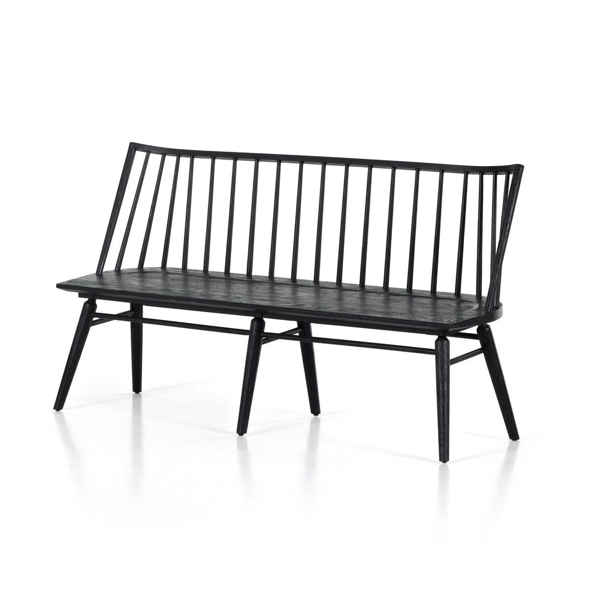 Black Oak Dining Bench