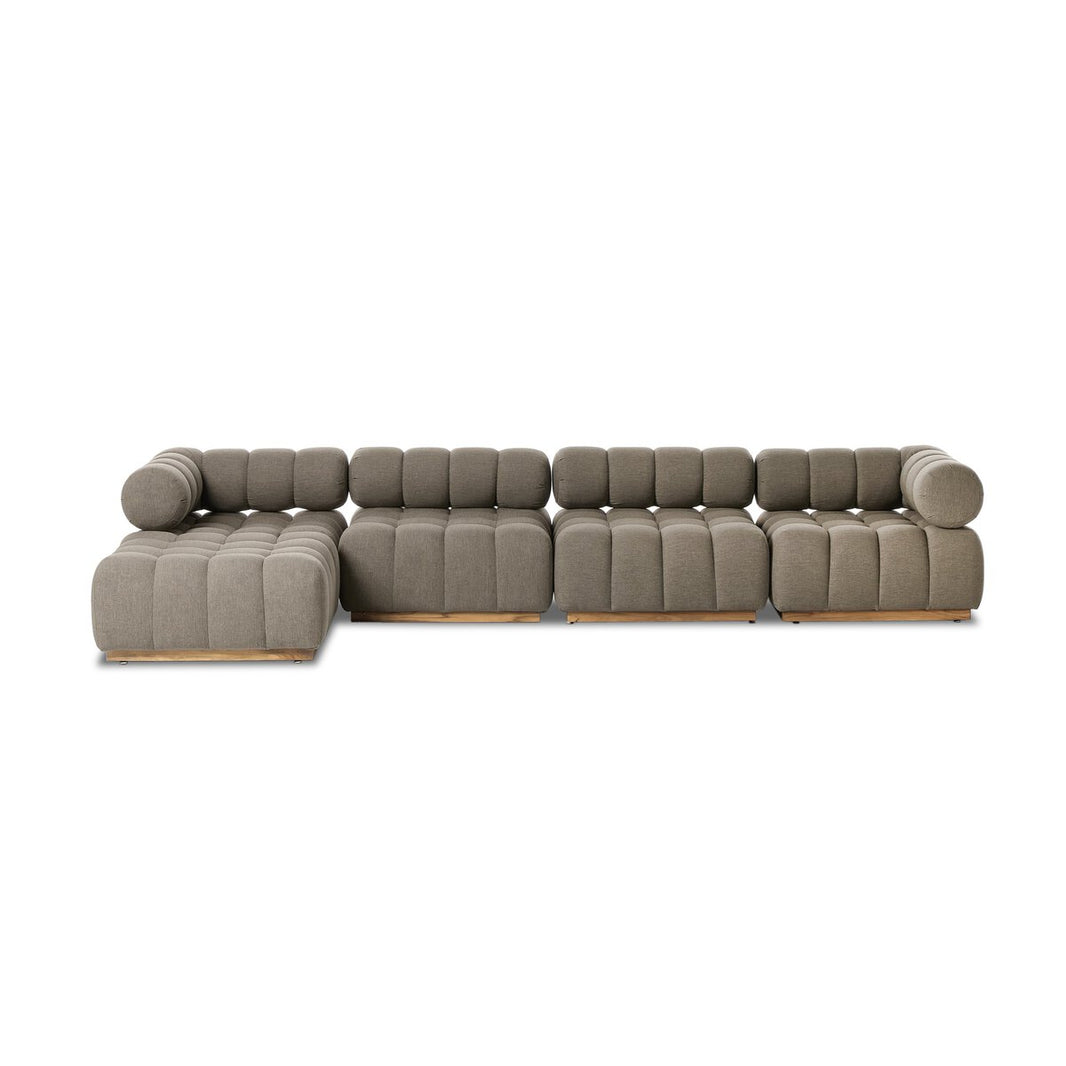 Channelled 4 Piece outdoor Sectional