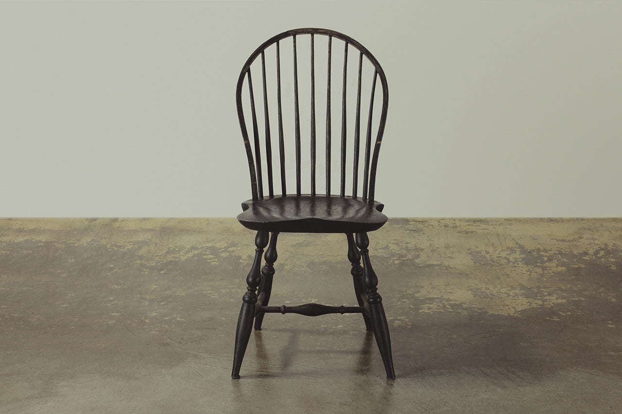Black Vintage Windsor Chair