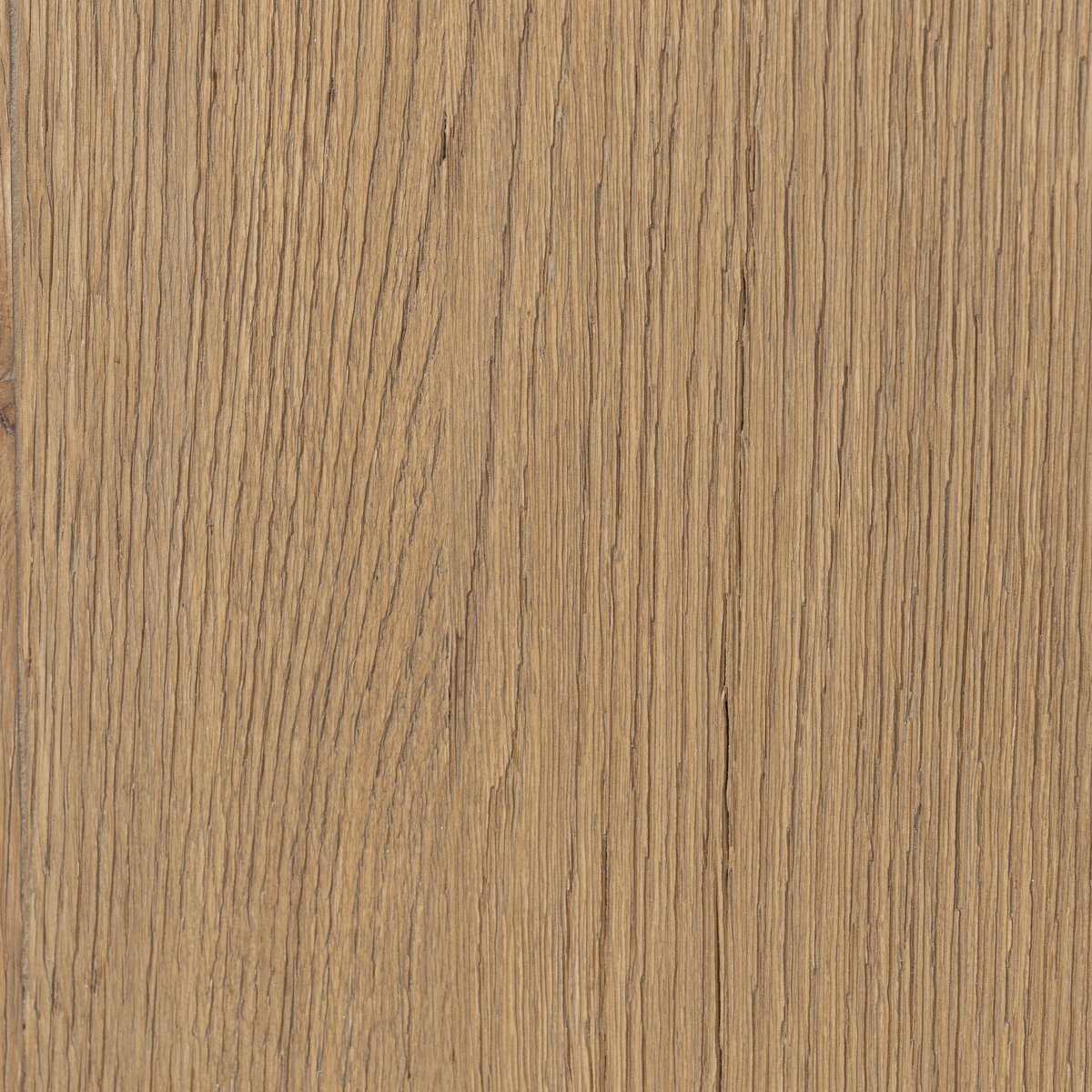 Close-up of the Marble Top Nightstand’s wooden surface, featuring a natural light brown color and vertical grain patterns, evoking a vintage look.