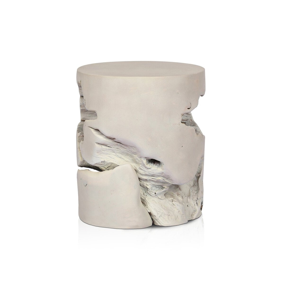 Ivory Teak Root Stool